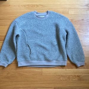 Madewell Polartec Fleece Crewneck Sweatshirt, S